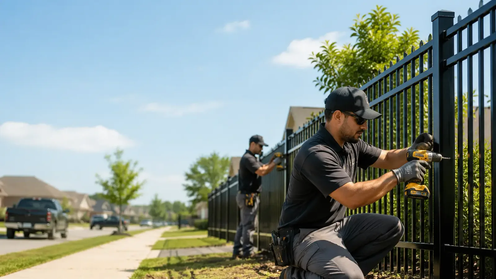 Metal Fence Installation in Corpus Christi, TX